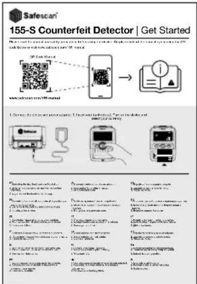 Safescan 155S - A csomag tartalma - 4