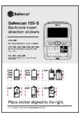Safescan 155S - 包装内容 - 2