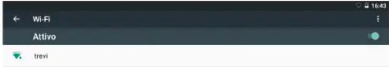 Trevi kid Tab 7 S02 - Attivazione/disattivazione Wi-Fi: - 1