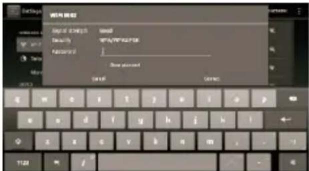 Trevi kid Tab 7 S02 - Select an available Wi-Fi network to connect To: - 1