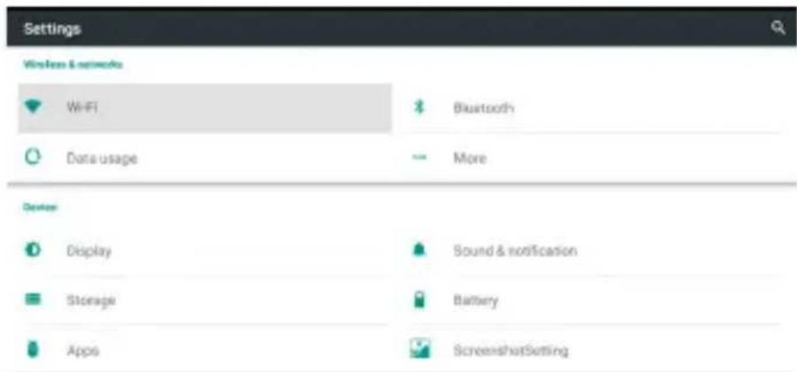 Trevi kid Tab 7 S02 - Encienda la radio Wi-Fi si aun no está encendida. Para activar Wi-Fi: - 1