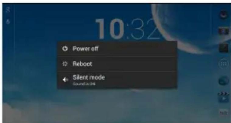 Trevi kid Tab 7 S02 - Activation ou désactivation de la tablette - 1