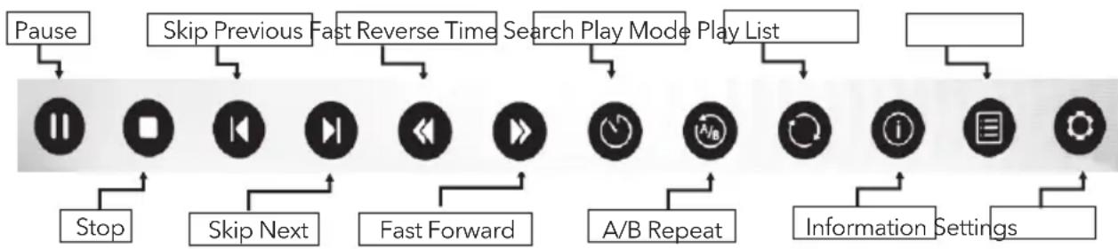 TESLA 49S367BFS - Bara de control a filmului - 1