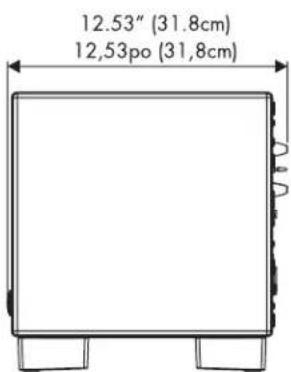 Martin Logan Dynamo 700W - DYNAMO 700W DIMENSIONAL DRAWINGS - 8