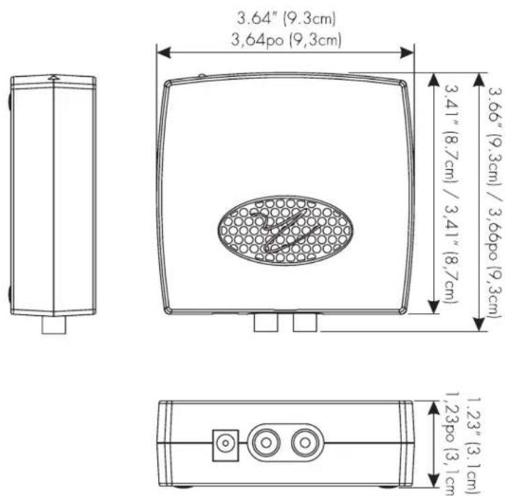 Martin Logan Dynamo 700W - SWT-2 Dimensional Drawings - 1