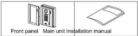 Aiphone JPDV - PACKAGE CONTENTS - 1