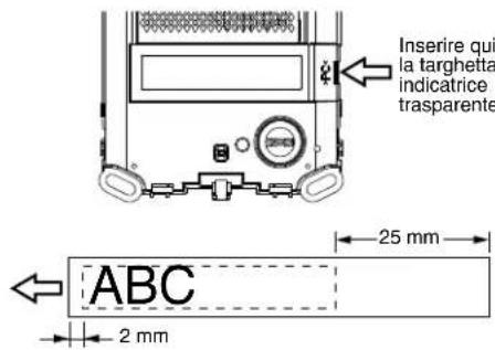 Aiphone JPDV - Inserimento delle targhette trasparenti - 1