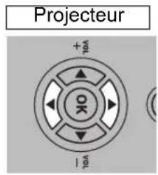 CANON REALiS WUX6010 - Déplacement d'image avec changement d'image numérique 16:9 - 1