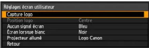 CANON REALiS WUX6010 - Enregistrement des logos d'utilisateur - 2