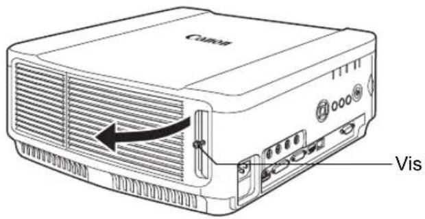 CANON REALiS WUX6010 - Remplacement de la lampe - 1