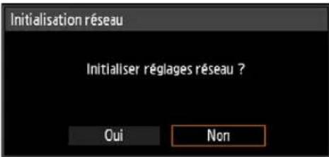 CANON REALiS WUX6010 - Initialisation des réglages réseau - 3
