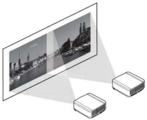 CANON REALiS WUX6010 - Projection depuis plusieurs projecteurs en même temps (Fusion des bords) - 2