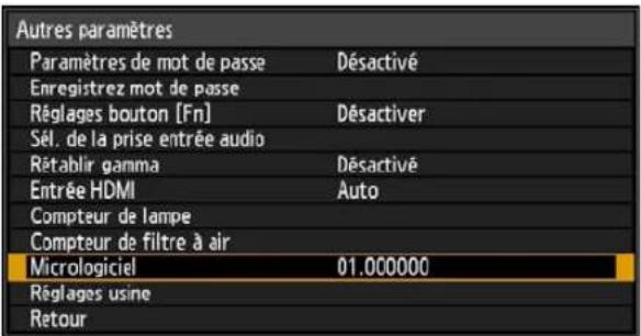 CANON REALiS WUX6010 - Mise à jour du micrologiciel - 7