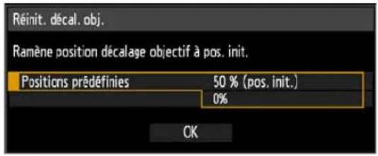 CANON REALiS WUX6010 - ■Réinitialisation de la position - 1
