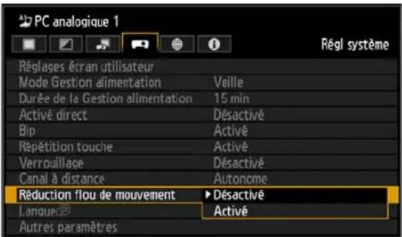 CANON REALiS WUX6010 - Réduction du flou de mouvement - 2