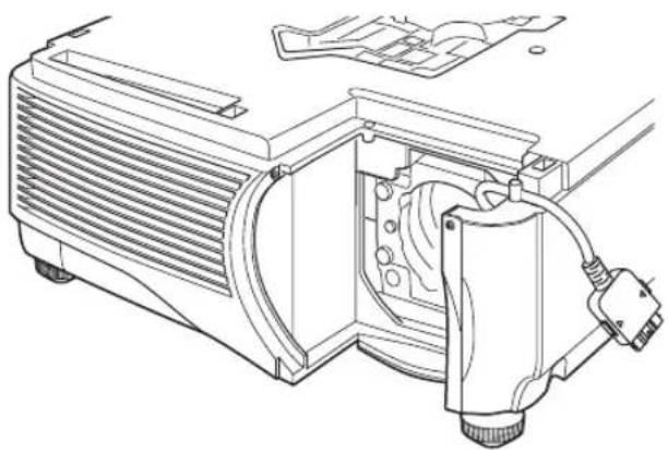 CANON REALiS WUX6010 - 4Retirez les vis du manchon (2 au dessus et 2 en dessous). - 9