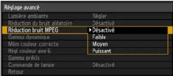 CANON REALiS WUX6010 - (Réduction du bruit MPEG) - 2