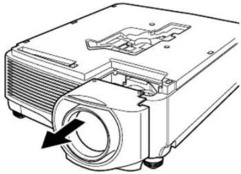 CANON REALiS WUX6010 - 4Retirez les vis du manchon (2 au dessus et 2 en dessous). - 2