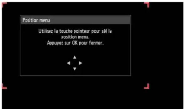 CANON REALiS WUX6010 - Spécification d'une position de menu - 2