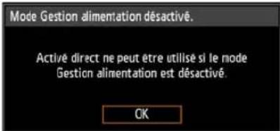 CANON REALiS WUX6010 - Spécification du Mode Gestion alimentation - 4