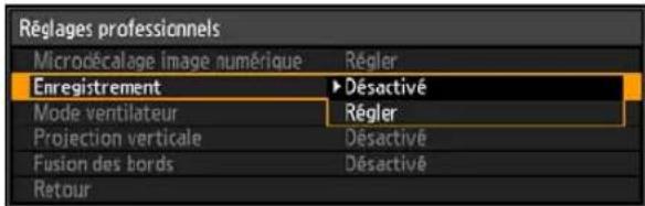 CANON REALiS WUX6010 - Réglage de l'enregistrement d'image - 3