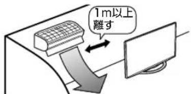 SHARP Aquos 40U45 - 電源コトに重いものを載せない - 6