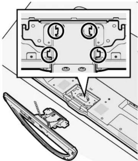 SHARP Aquos 40U45 - Stansd to 本機に取付か - 1