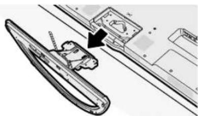 SHARP Aquos 40U45 - スタンドを取りはす - 1
