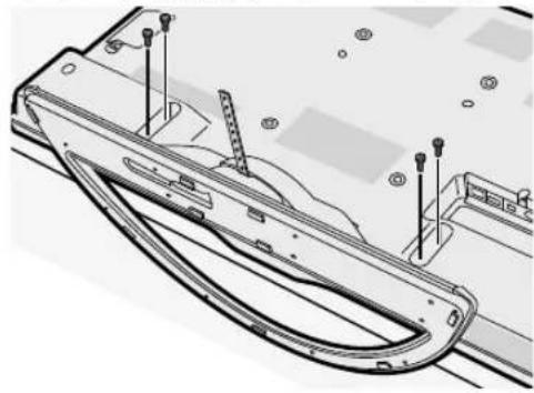 SHARP Aquos 40U45 - スタンド取付用ネジ（小）を取りはすす - 1