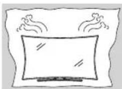 SHARP Aquos 40U45 - 以下のような設置の小時をLIMITATED。 - 2