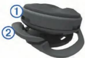 GARMIN eBike Remote - Utilisation des supports - 1
