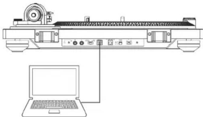 THOMSON TT600BT - Connecting to a computer - 1