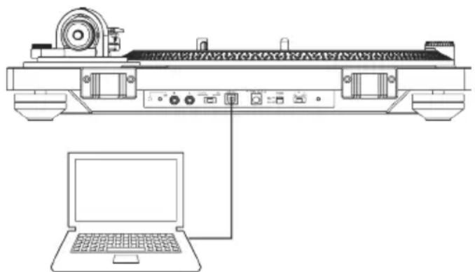 THOMSON TT600BT - Op een computer aansluiten - 1