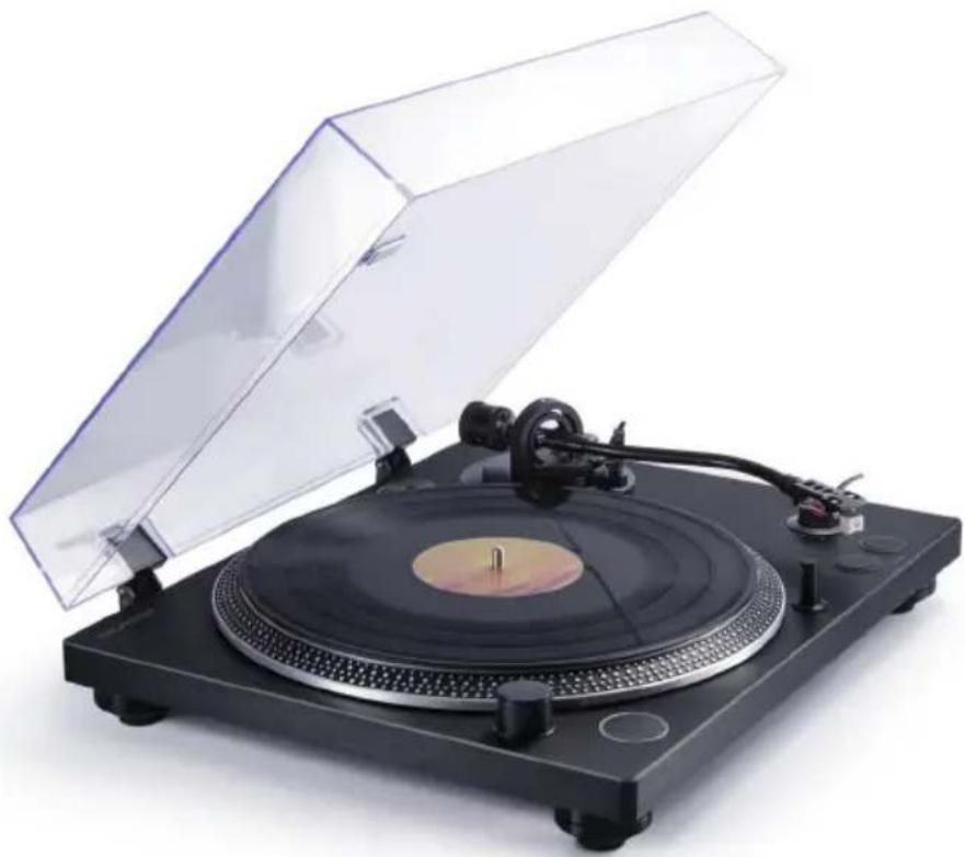 THOMSON TT600BT - BLUETOOTH ANALOG TURNTABLE WITH BUILT-IN PHONO PRE-AMPLIFIER - 1