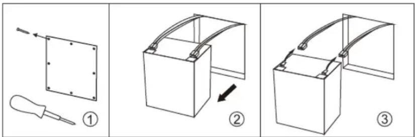 LENCO PMX240 - BATTERY DISASSEMBLY - 1