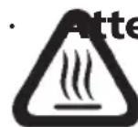 STEBA RK 3 - Attention! Housing and glass get hot. Danger of - 1