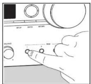 ONKYO TX8250S - Registering Stations in the BGM Buttons - 1