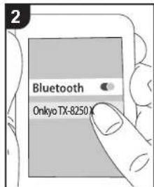 ONKYO TX8250S - Lecture bluetooth® - 2