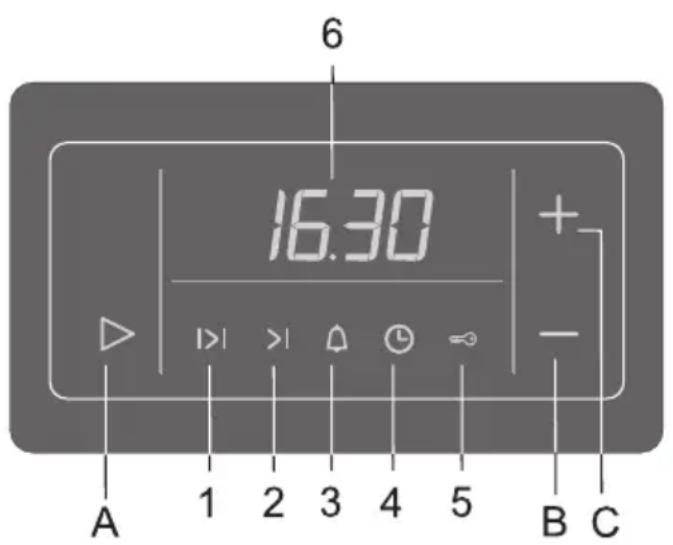 GORENJE K65303AW - Elektronische digitale timer NL BE LU - 1