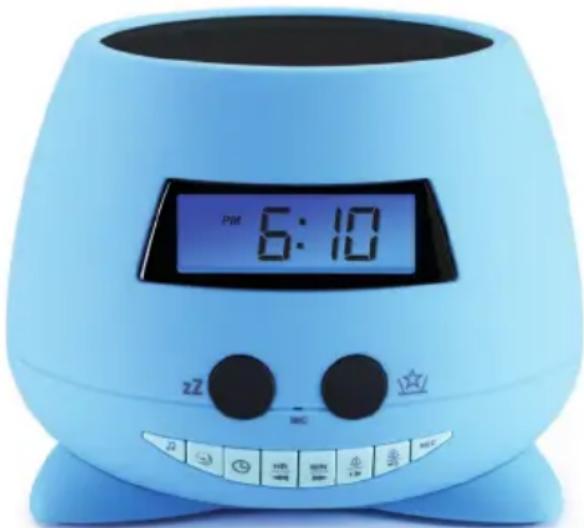 BIGBEN INTERACTIVE RPE - WEKKER MET DUBBEL ALARM EN PROJECTOR - 1