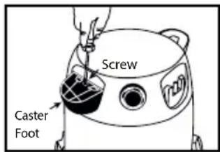 Shop-Vac 5822400 - CASTER SYSTEM - 2