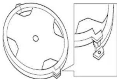 MCCULLOCH B26 PS - Montage de la protection de transport - 2