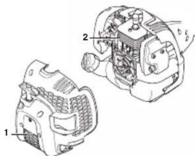 MCCULLOCH B26 PS - Sistema di raffreddamento - 3