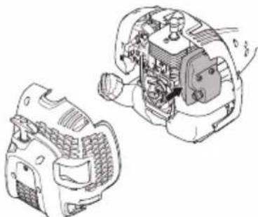 MCCULLOCH B26 PS - Geluiddemper - 2