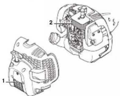 MCCULLOCH B26 PS - Système de refroidissement - 2