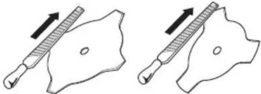 MCCULLOCH B26 PS - Affilatura del coltello tagliaerba e della lama tagliaerba - 3