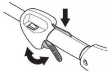 MCCULLOCH B26 PS - Throttle lockout - 4