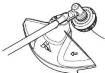 MCCULLOCH B26 PS - Cutting attachment guard - 2