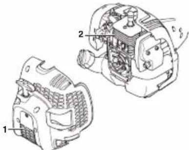 MCCULLOCH B26 PS - Kühlsystem - 2