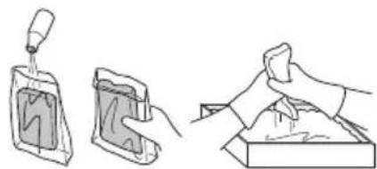 MCCULLOCH B26 PS - Oiling the air filter - 2